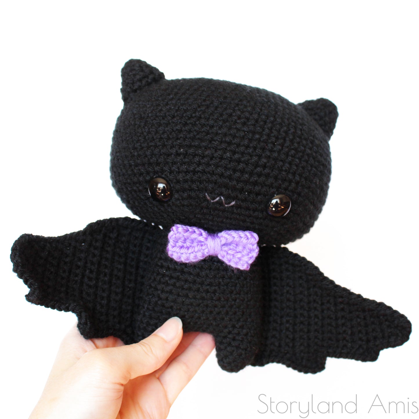 PATTERN Bruce the Cuddle-Sized Bat Amigurumi