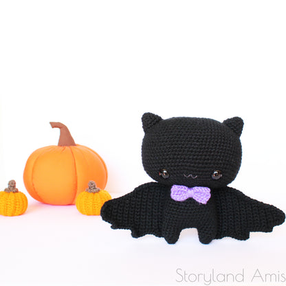 PATTERN Bruce the Cuddle-Sized Bat Amigurumi