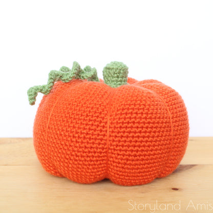PATTERN Jack the Cuddle-Sized Pumpkin Amigurumi