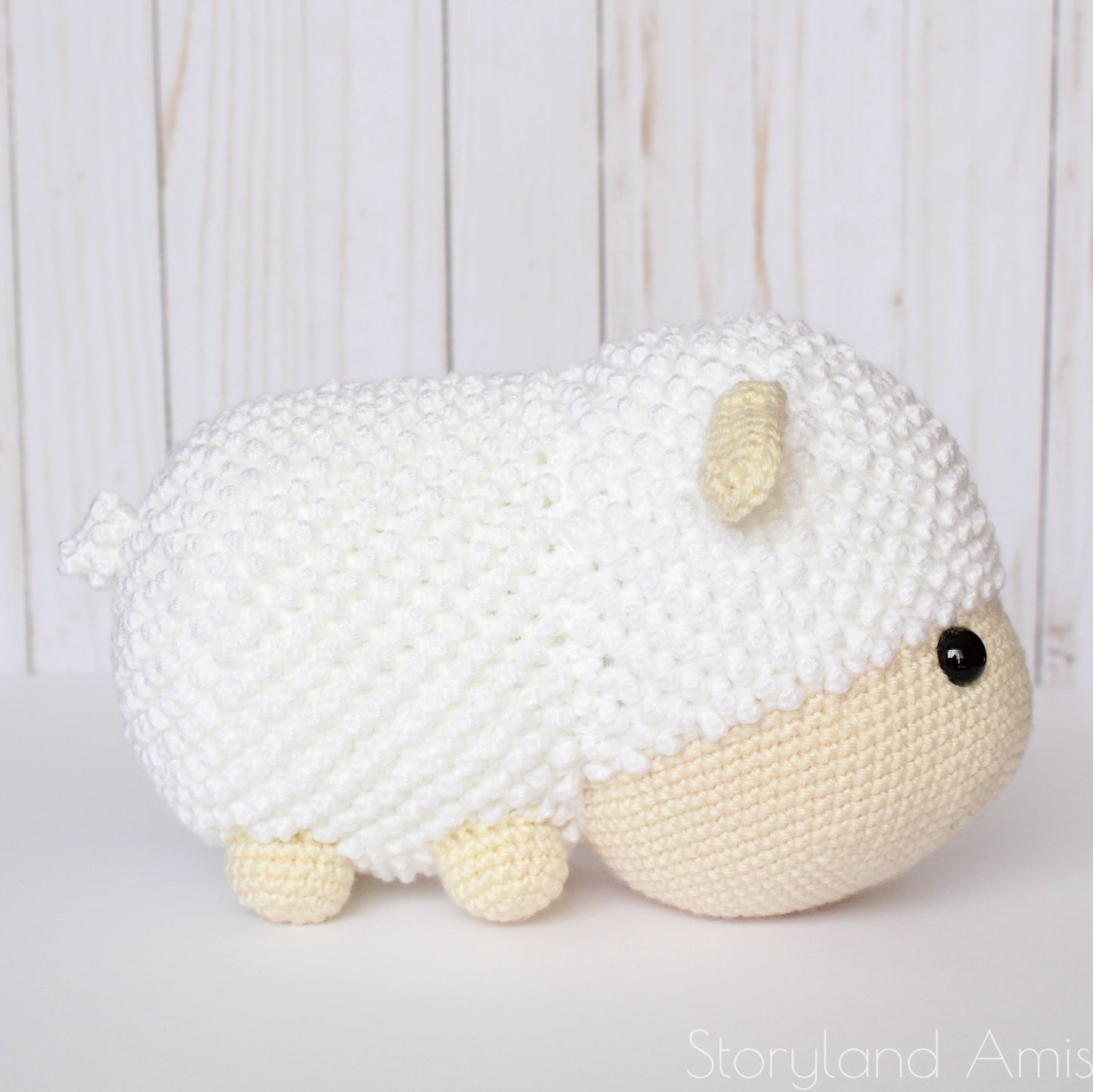 PATTERN Lyla the Cuddle-Sized Lamb Amigurumi