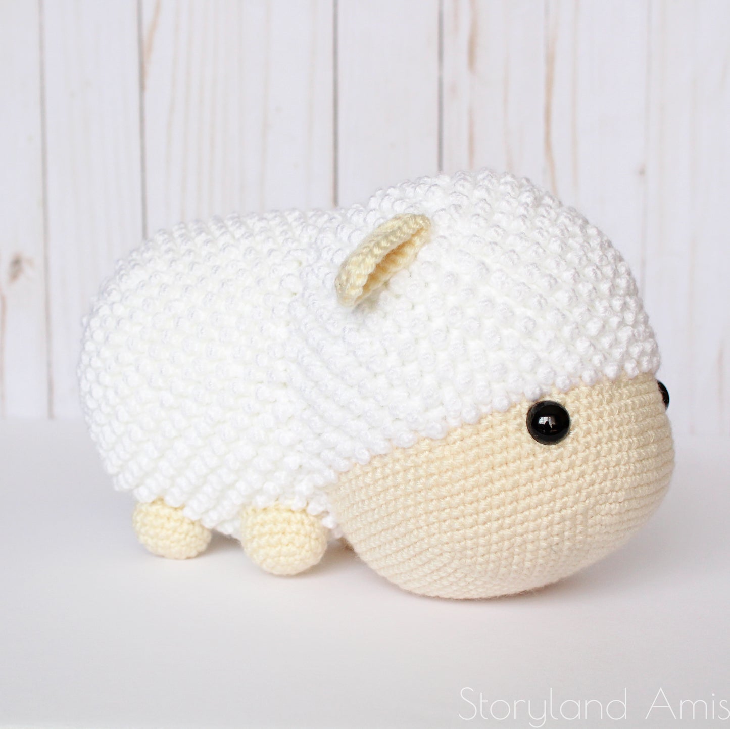 PATTERN Lyla the Cuddle-Sized Lamb Amigurumi