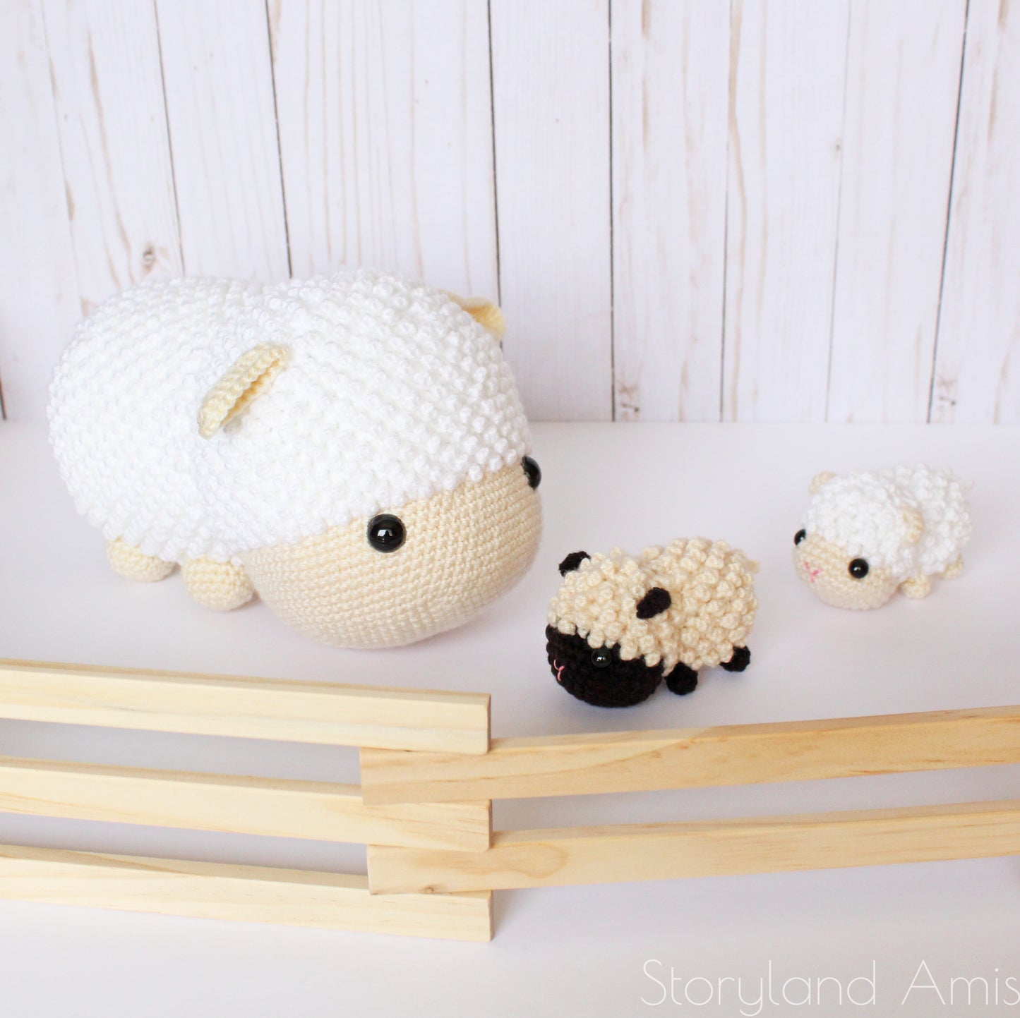 PATTERN Lyla the Cuddle-Sized Lamb Amigurumi