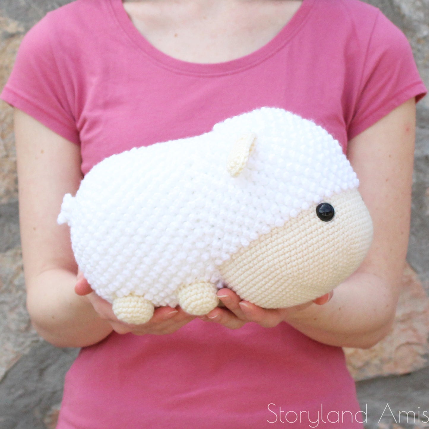 PATTERN Lyla the Cuddle-Sized Lamb Amigurumi