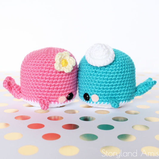 PATTERN Wendy and Wyatt the Whales Amigurumi