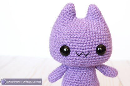 PATTERN Cuddle-Sized Knitcromancer Knitten Amigurumi