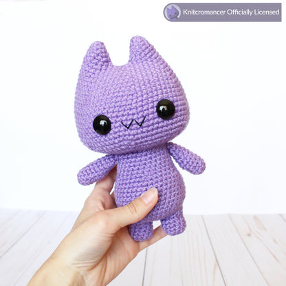 PATTERN Cuddle-Sized Knitcromancer Knitten Amigurumi