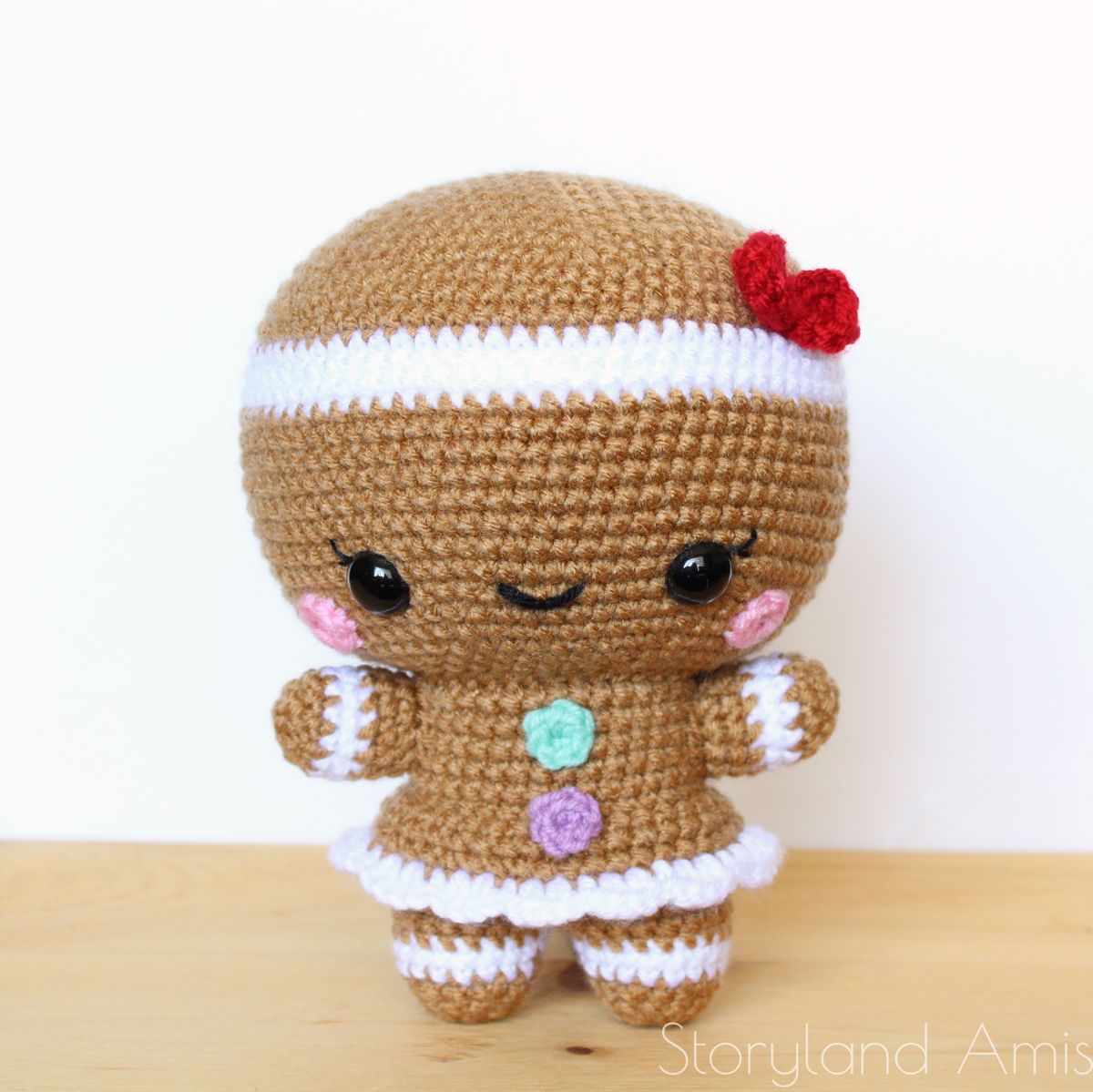 PATTERN Sugar and Spice the Gingerbread Twins Amigurumi