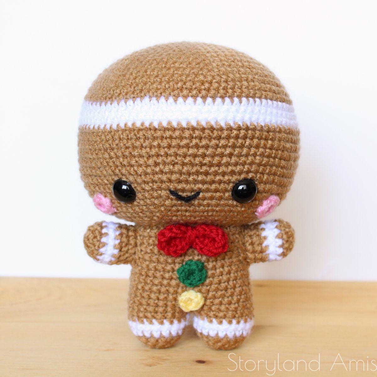 PATTERN Sugar and Spice the Gingerbread Twins Amigurumi