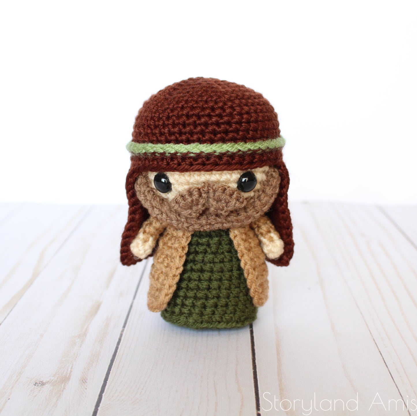 PATTERN Amigurumi Nativity Set With Mary, Joseph, & Baby Jesus