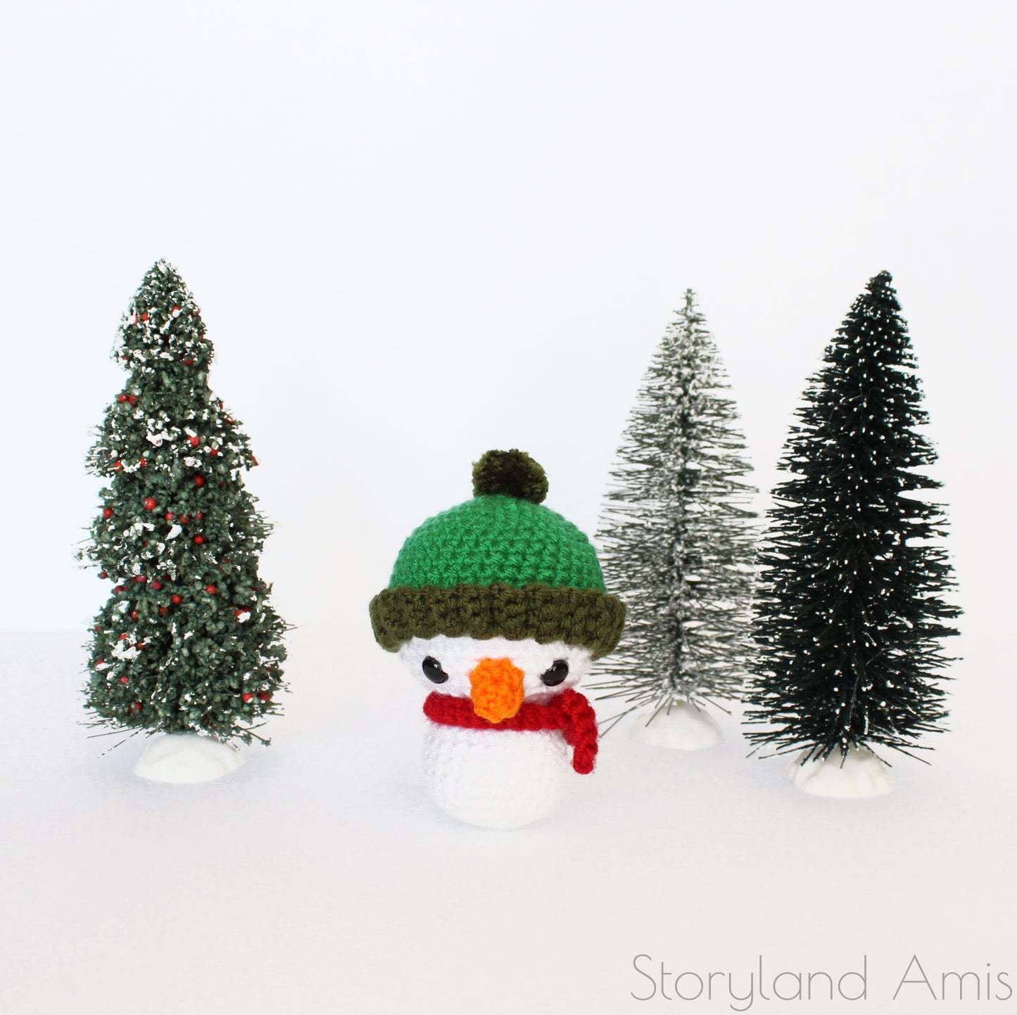 PATTERN Roly the Baby Snowman Amigurumi