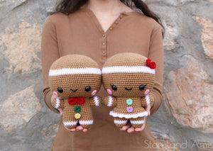 6 PATTERN Cuddle-Sized Christmas Amigurumi Bundle Pack
