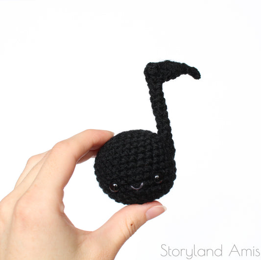 PATTERN Grace the Music Note Amigurumi