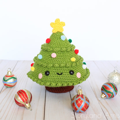 PATTERN Cuddle-Sized Joy the Christmas Tree Amigurumi