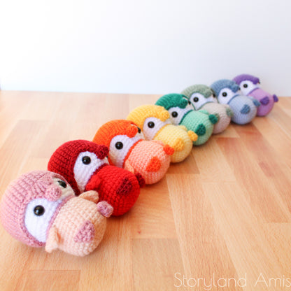 PATTERN Danny the Baby Penguin Amigurumi