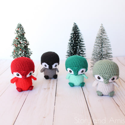 PATTERN Danny the Baby Penguin Amigurumi