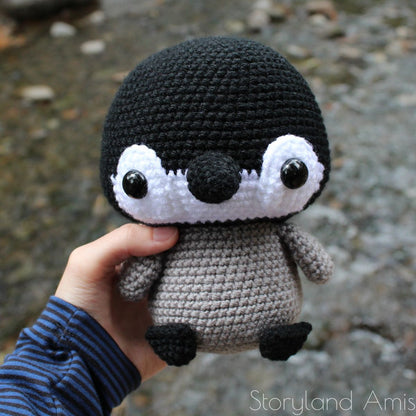 PATTERN Danny the Cuddle-Sized Penguin Amigurumi