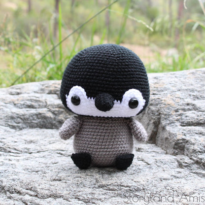 PATTERN Danny the Cuddle-Sized Penguin Amigurumi