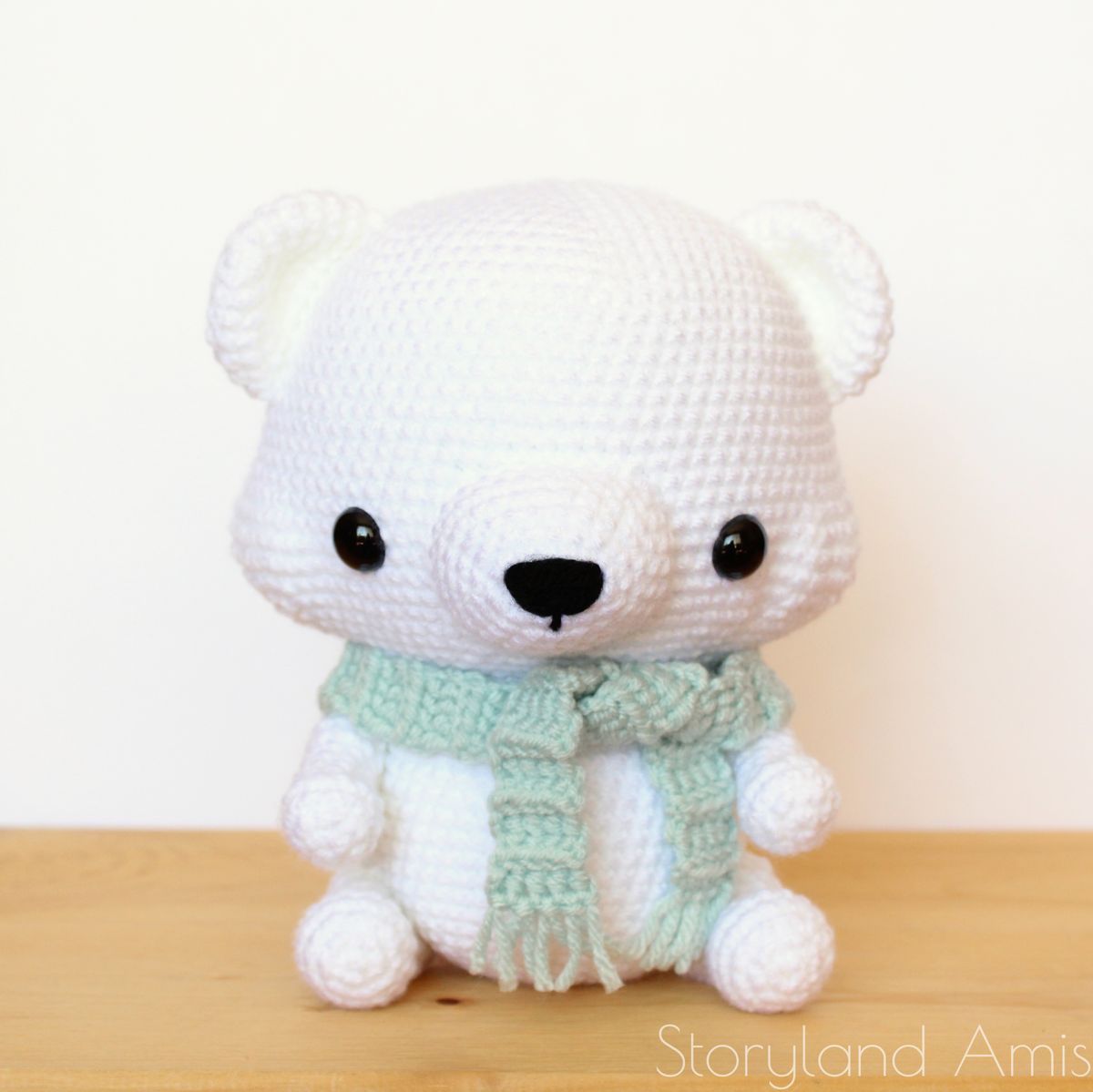 PATTERN Paddy the Cuddle-Sized Polar Bear Amigurumi