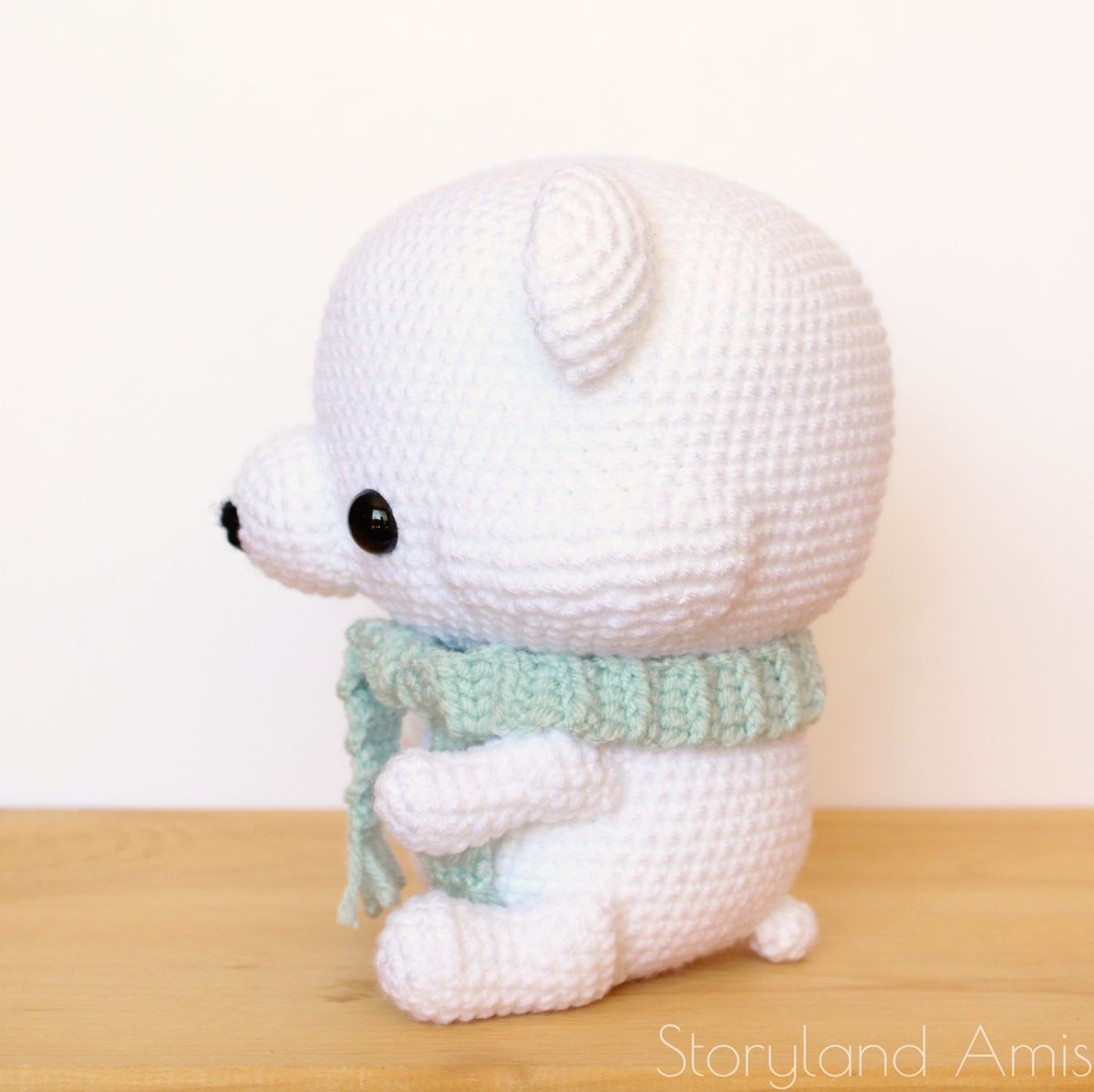 PATTERN Paddy the Cuddle-Sized Polar Bear Amigurumi