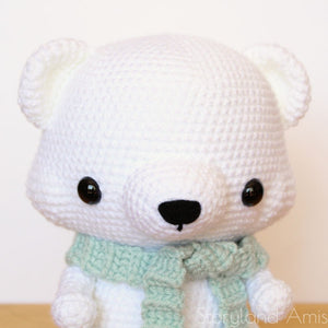PATTERN Paddy the Cuddle-Sized Polar Bear Amigurumi