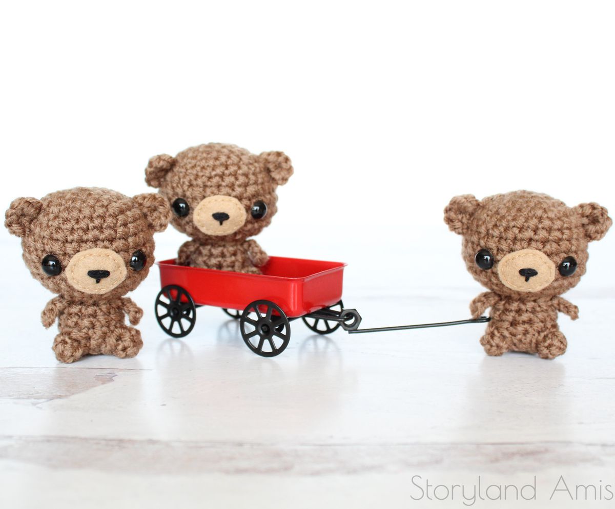 PATTERN Winston the Baby Bear Amigurumi