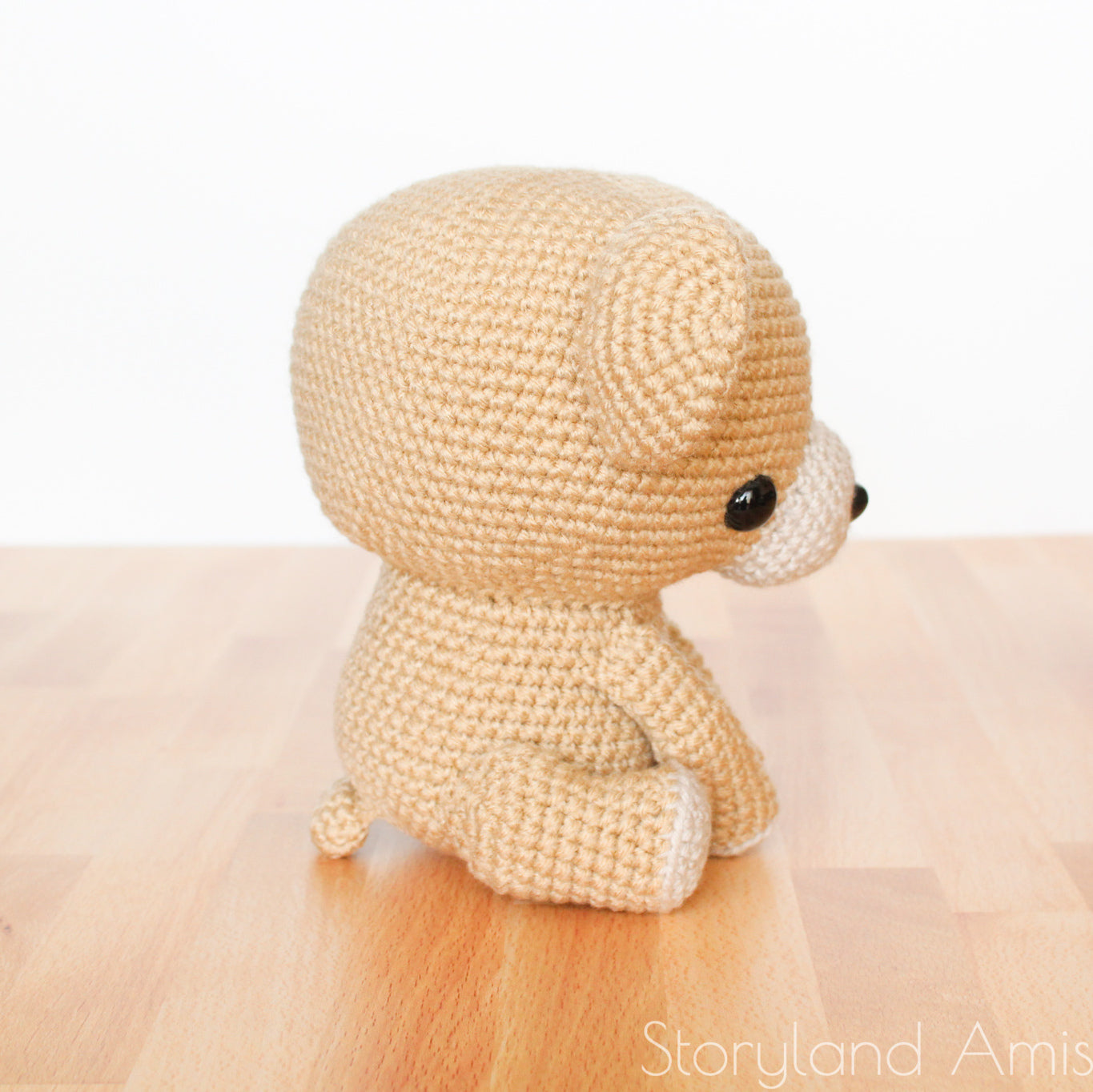 PATTERN Cuddle-Sized Tristan the Teddy Bear Amigurumi