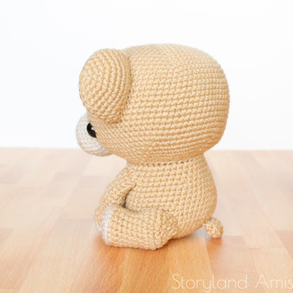PATTERN Cuddle-Sized Tristan the Teddy Bear Amigurumi