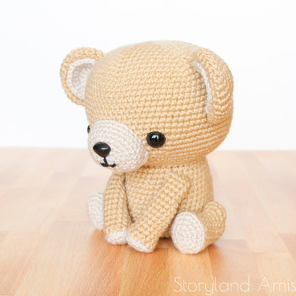PATTERN Cuddle-Sized Tristan the Teddy Bear Amigurumi