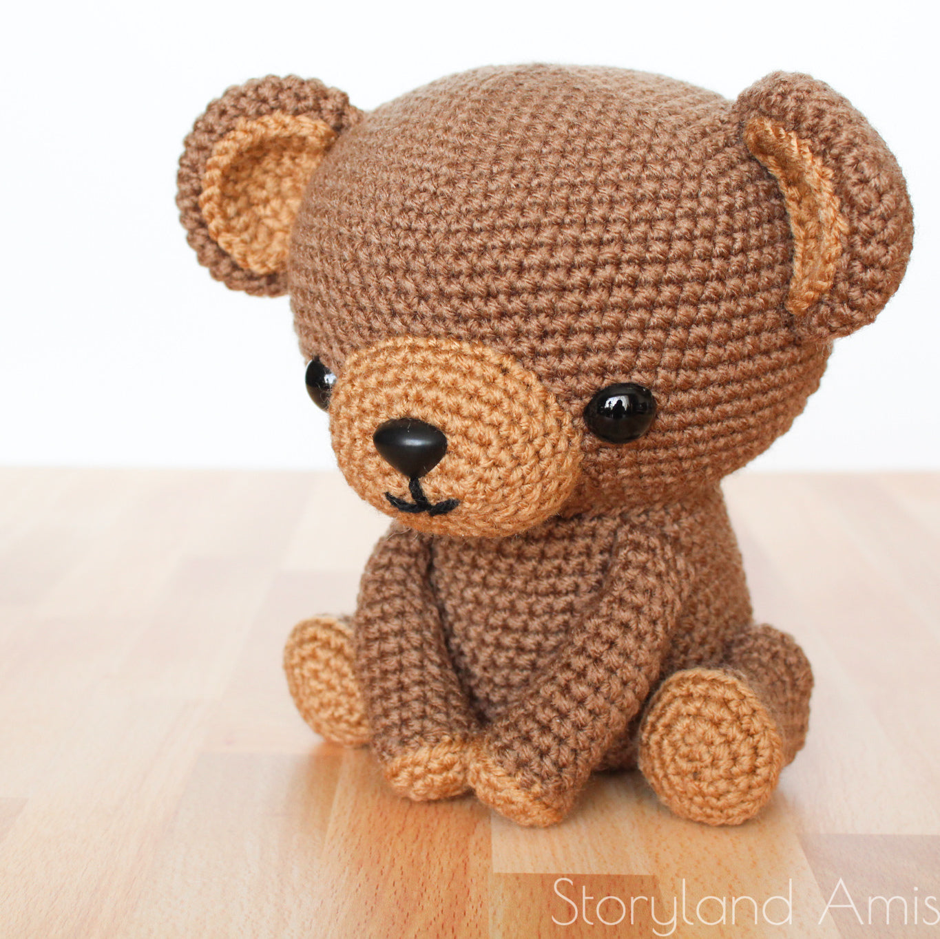 PATTERN Cuddle-Sized Tristan the Teddy Bear Amigurumi