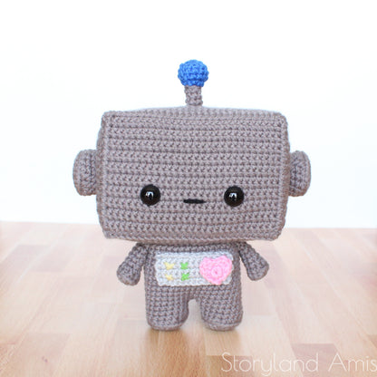 PATTERN Cuddle-Sized Beep and Boop the Robot Twins Amigurumi