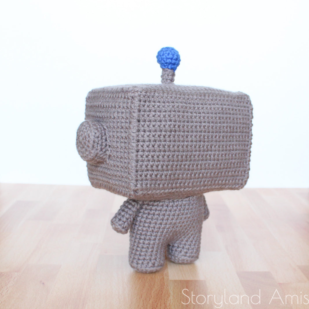 PATTERN Cuddle-Sized Beep and Boop the Robot Twins Amigurumi