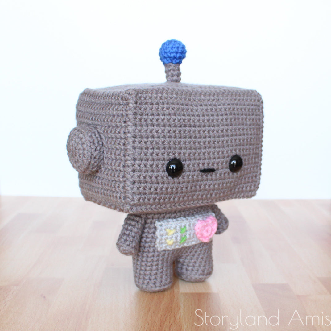 PATTERN Cuddle-Sized Beep and Boop the Robot Twins Amigurumi