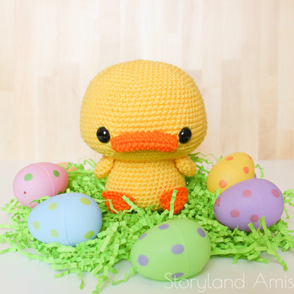 PATTERN Cuddle-Sized Maddox the Mallard and Davy the Duck Amigurumi