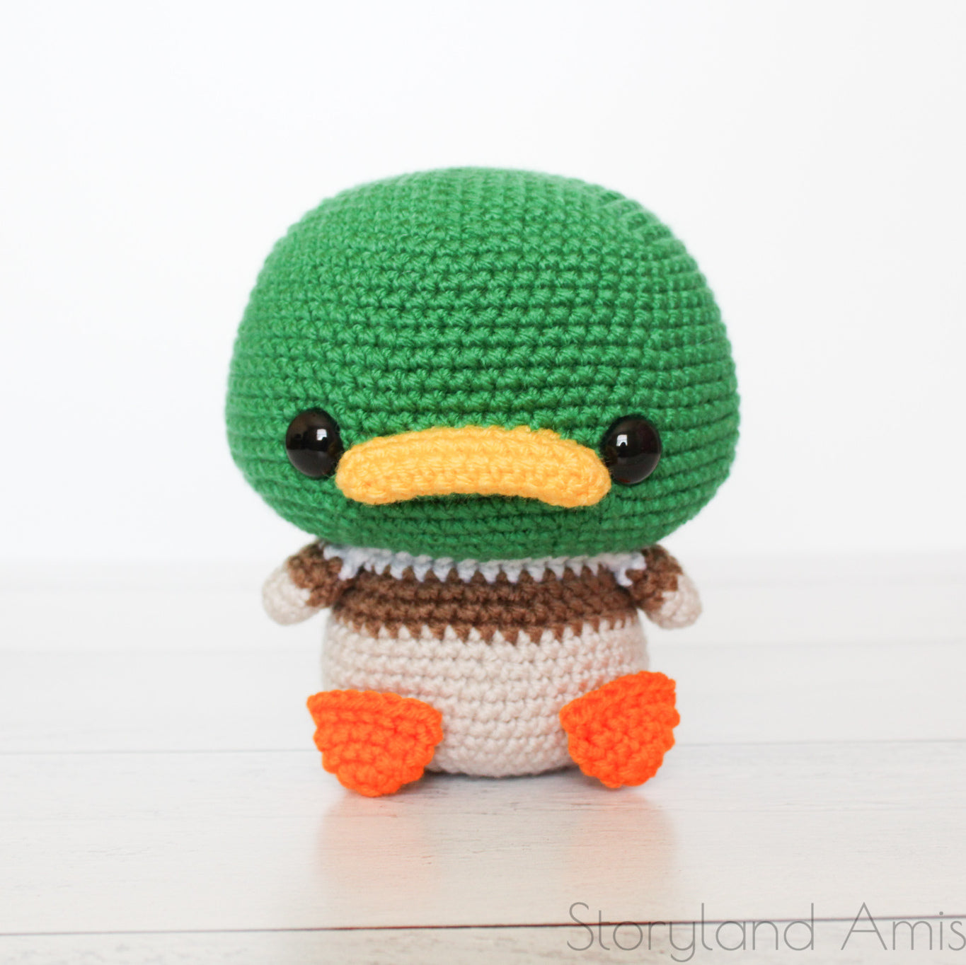 PATTERN Cuddle-Sized Maddox the Mallard and Davy the Duck Amigurumi
