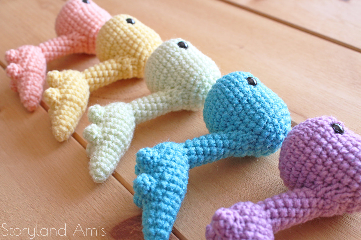 PATTERN Dinosaur Baby Rattle Bronty the Brontosaurus Amigurumi