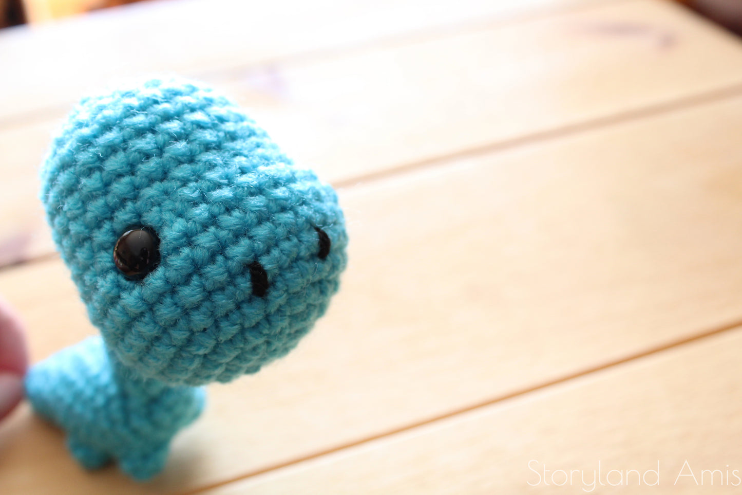 PATTERN Dinosaur Baby Rattle Bronty the Brontosaurus Amigurumi