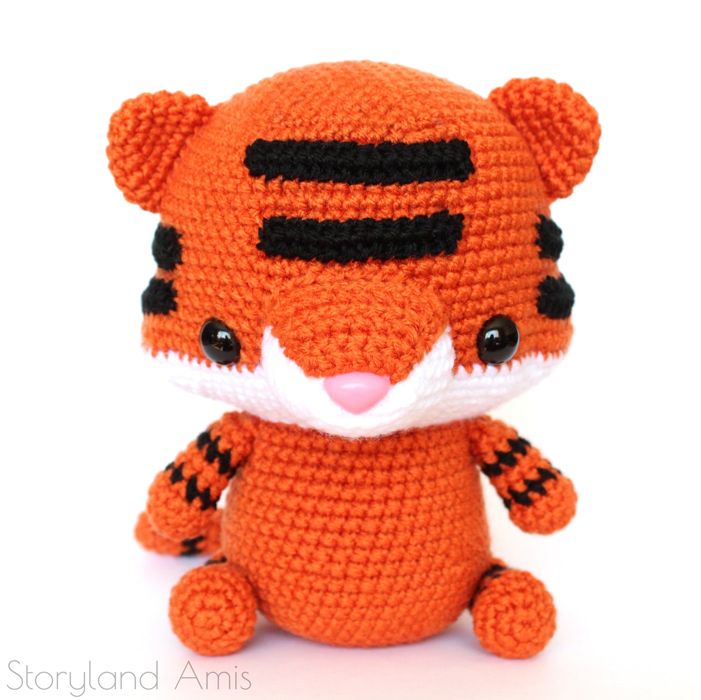 PATTERN Terrance the Cuddle-Sized Tiger Amigurumi