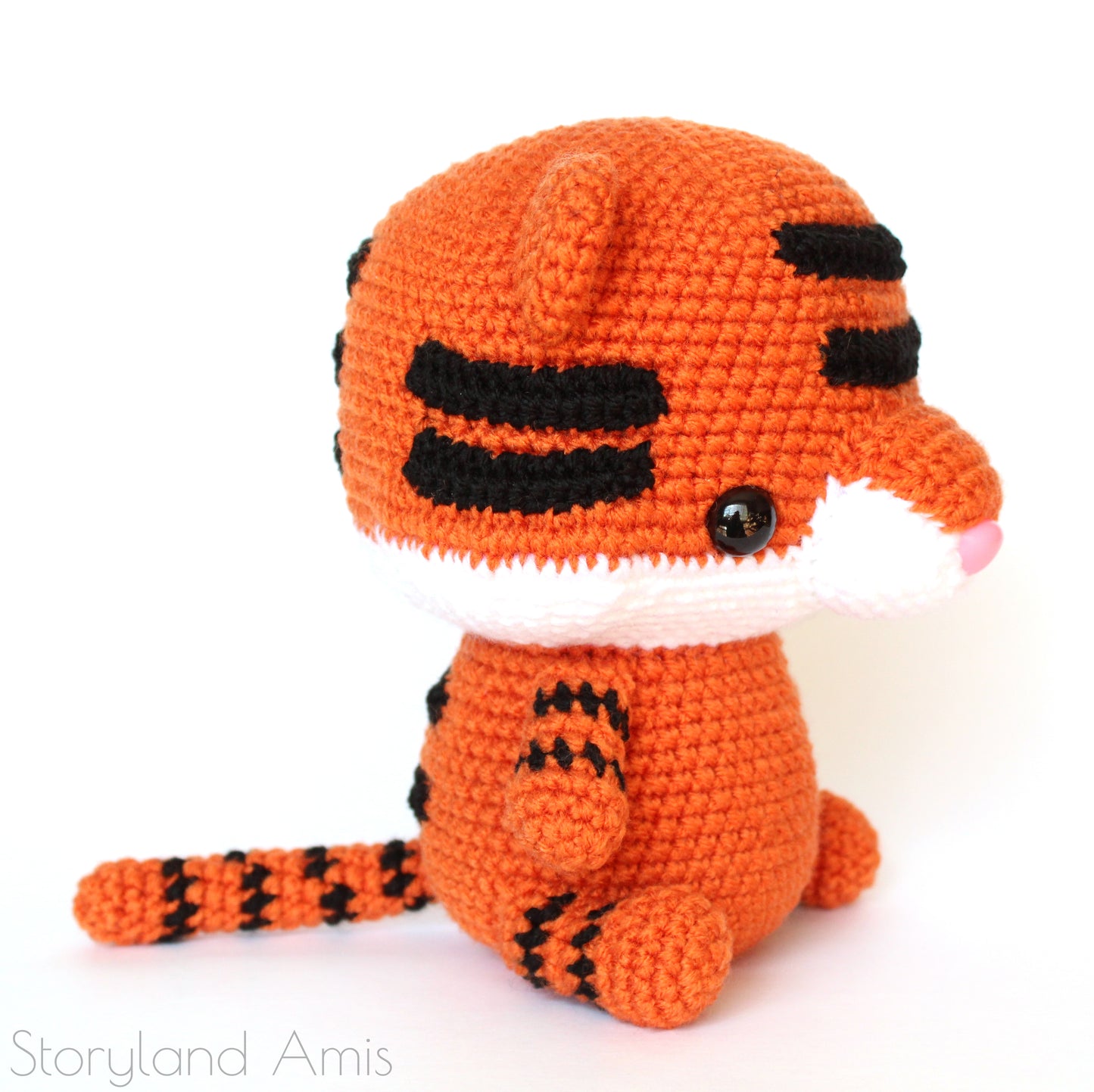 PATTERN Terrance the Cuddle-Sized Tiger Amigurumi