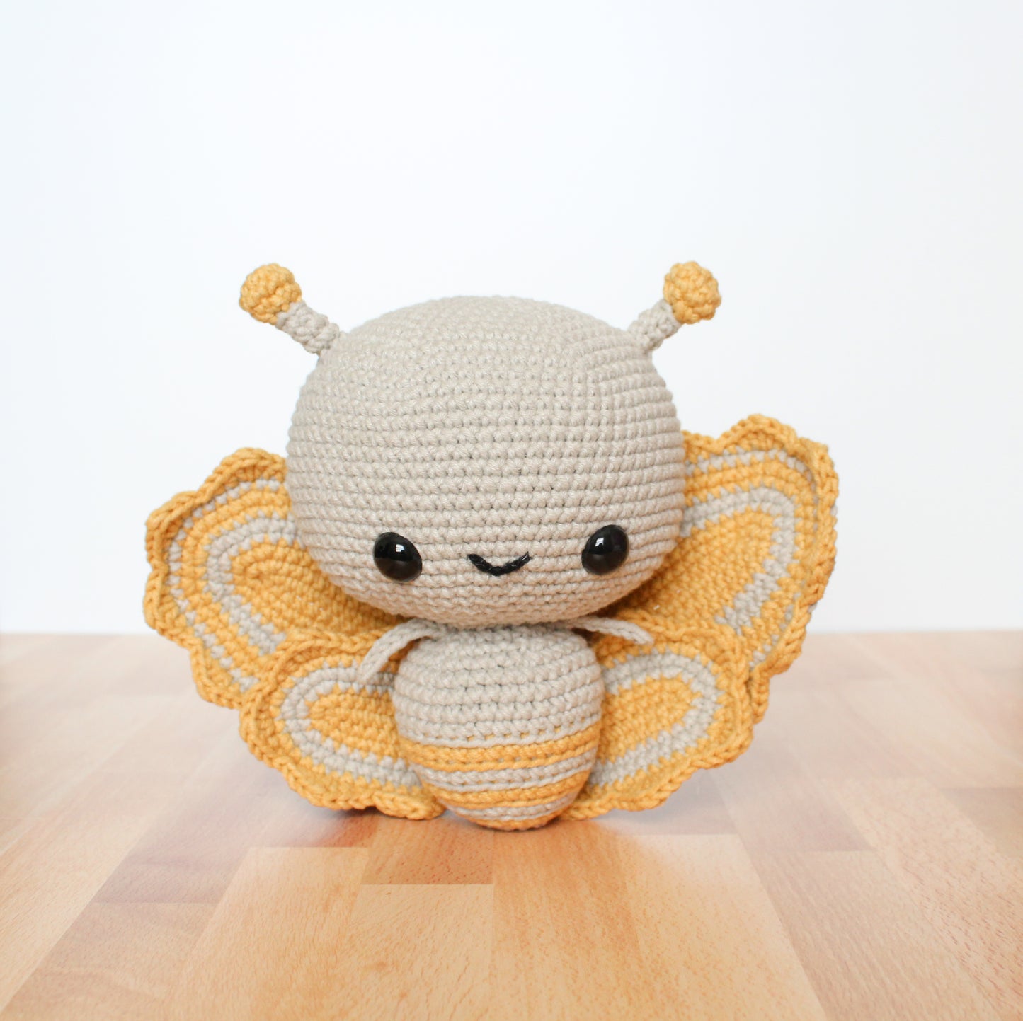 PATTERN Cuddle-Sized Buffy the Butterfly Amigurumi