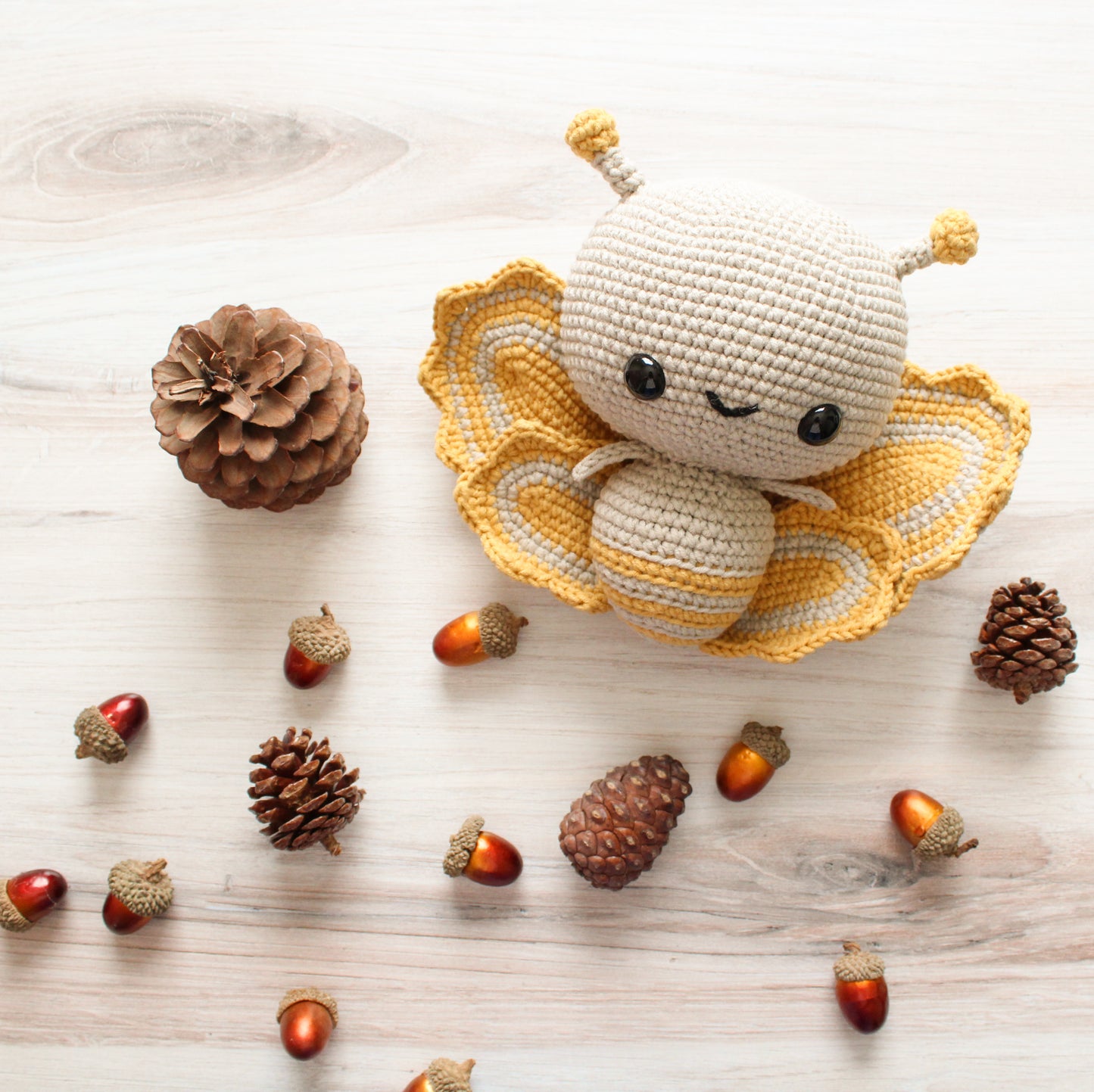 PATTERN Cuddle-Sized Buffy the Butterfly Amigurumi