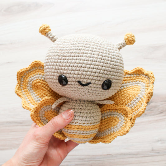 PATTERN Cuddle-Sized Buffy the Butterfly Amigurumi