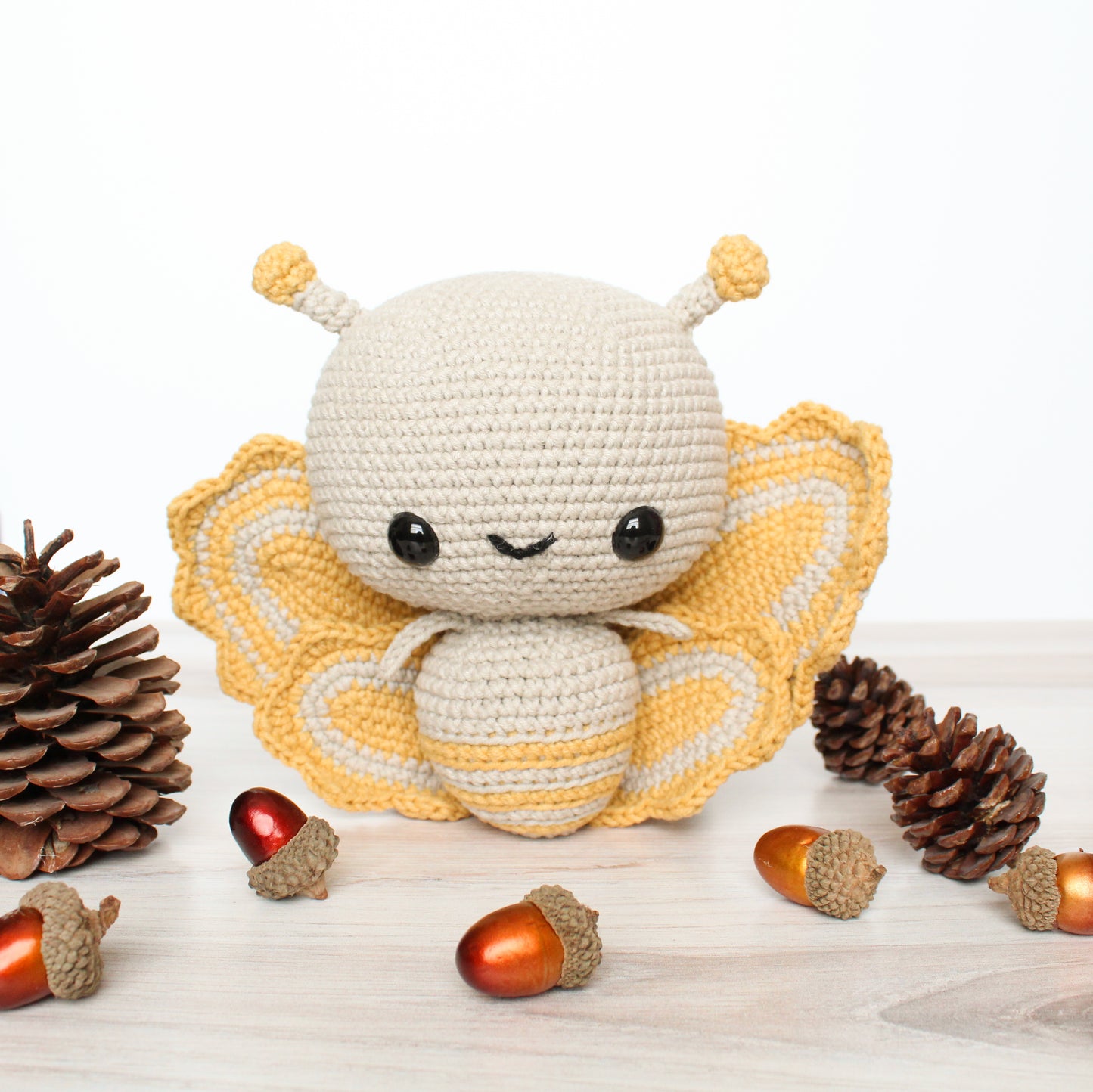 PATTERN Cuddle-Sized Buffy the Butterfly Amigurumi