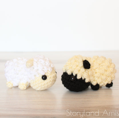Crochet PATTERN Shepherds and Sheep - Nativity Set Amigurumi Extras