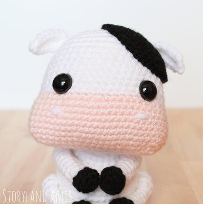 Crochet PATTERN: Chloe the Cow Amigurumi