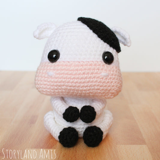 Crochet PATTERN: Chloe the Cow Amigurumi