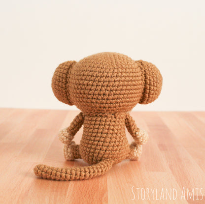 PATTERN Michael the Monkey Amigurumi