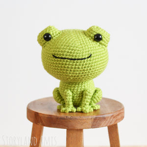 PATTERN Ribbert the Frog Amigurumi