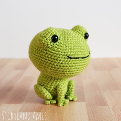 CROCHET PATTERN Ribbert the Frog Amigurumi
