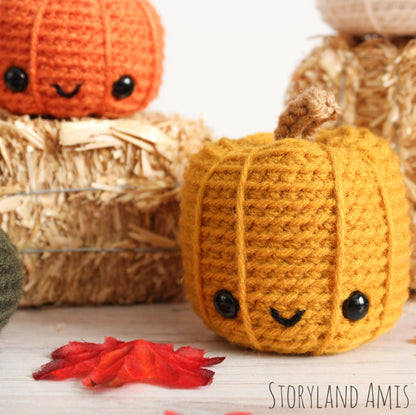 PATTERN Mini Pumpkins Amigurumi