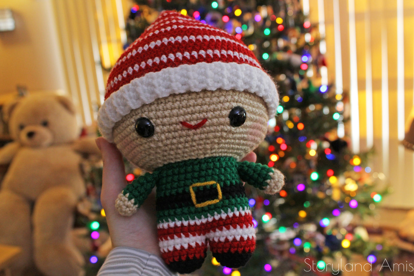 PATTERN Presley the Cuddle-Sized Elf Amigurumi